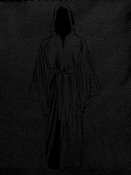Mönch Illustration Linear