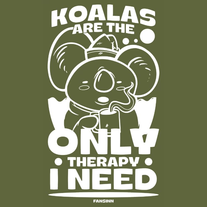 Koala with coffee and tea gift idea