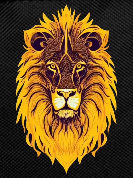 Lion and Mandala