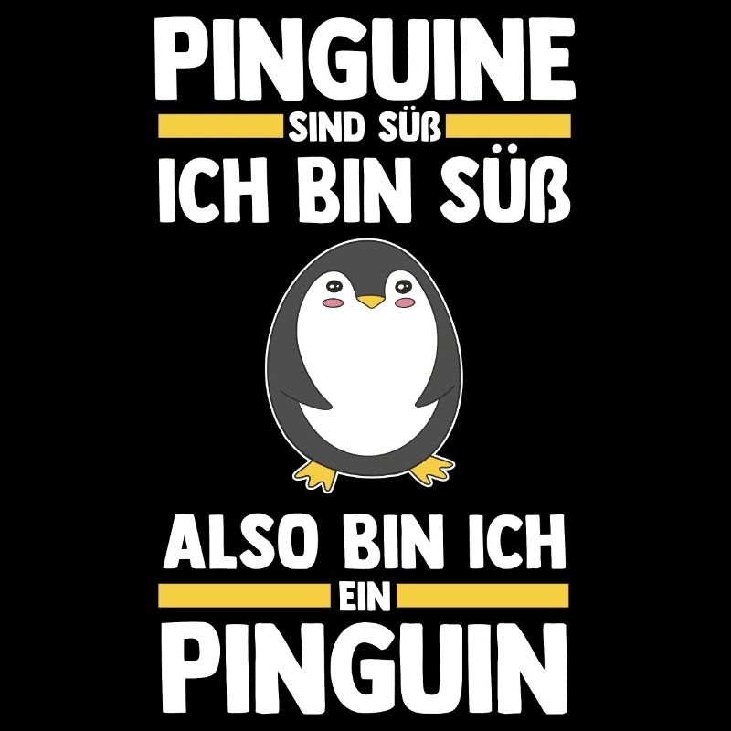 Tiermotiv Pinguin