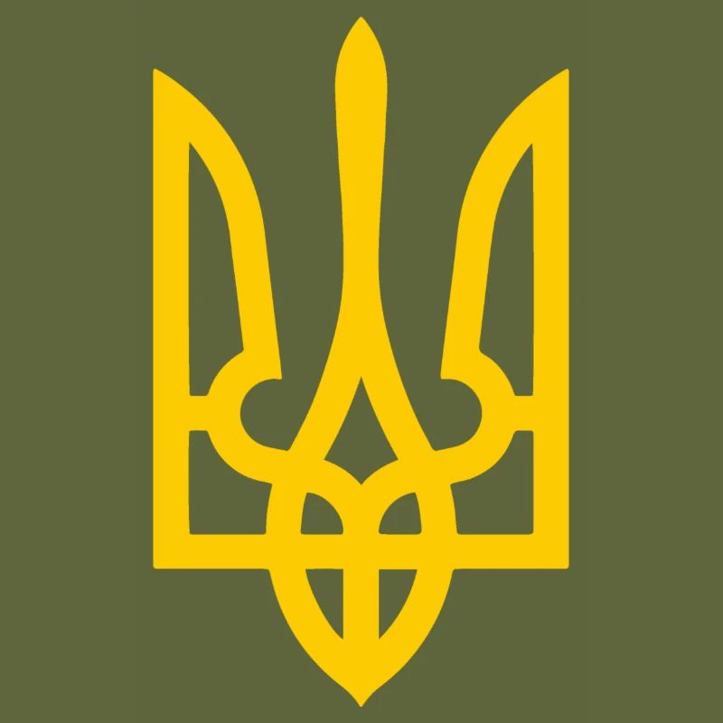 Ukrainian Tryzub Symbol