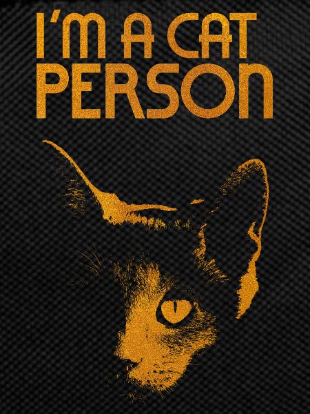 I'm a cat person