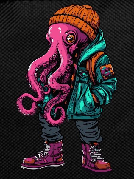 Octopus Fashion Winter