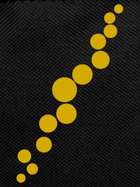 Gold diagonal