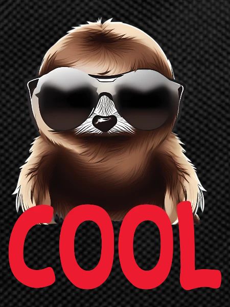 cooles Faultier - Cool sloth
