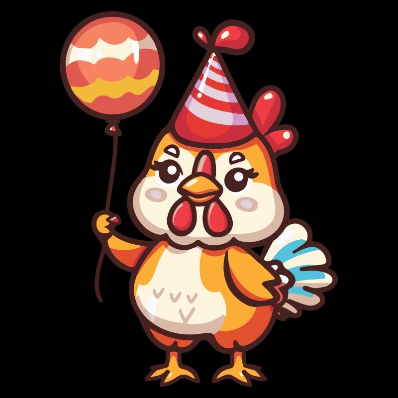 Coq Anniversaire Bébé