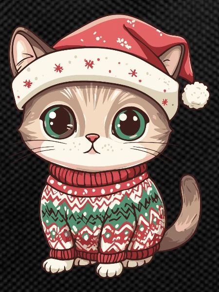 Cat Christmas Comic