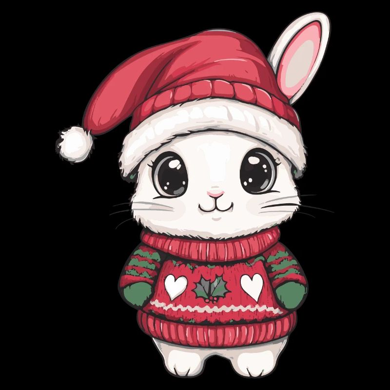 Hase Weihnachten Comic