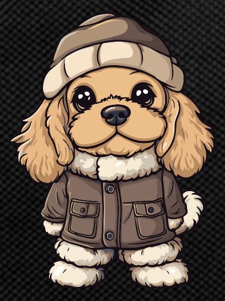 Cocker Spaniel Dog Winter
