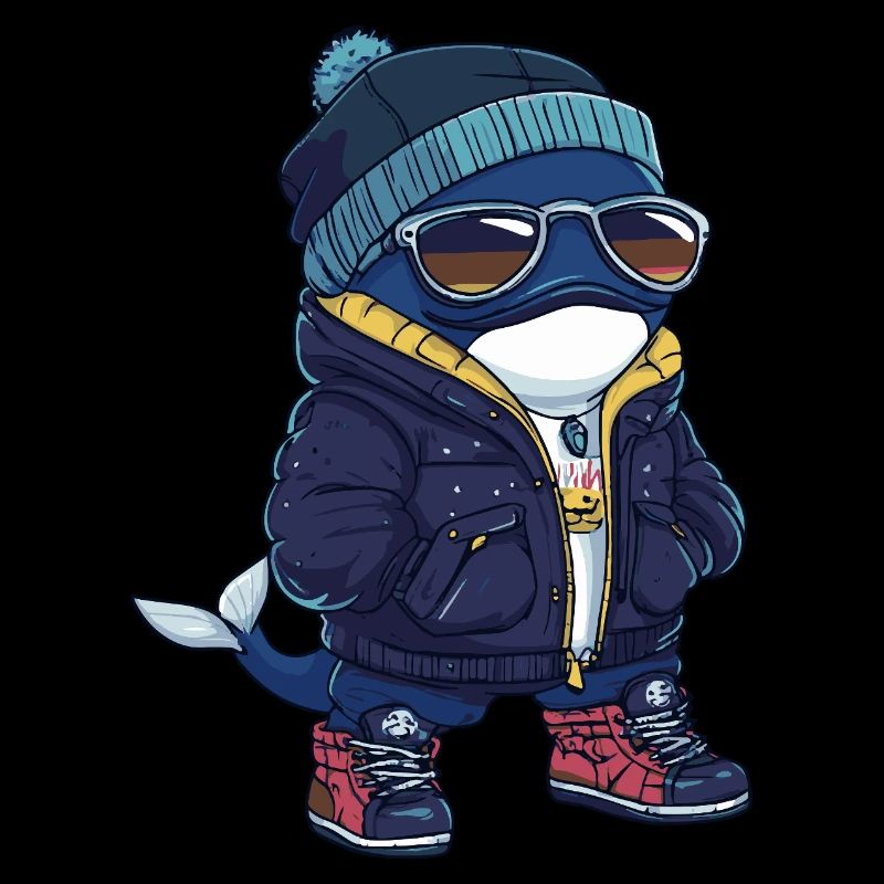 Baleine Cool Bande Dessinée