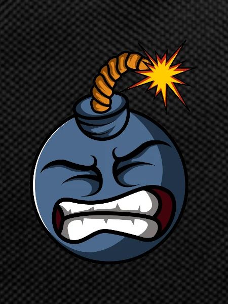 Doddle Bomb Angry Person Gift