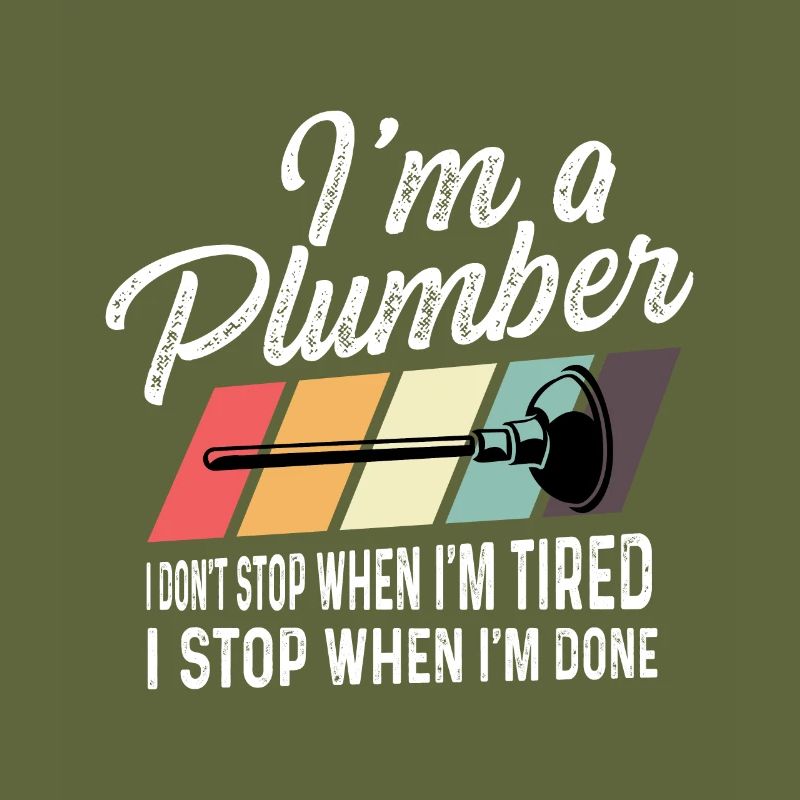 Ich bin ein Klempner Fleißiger Klempner Geschenk