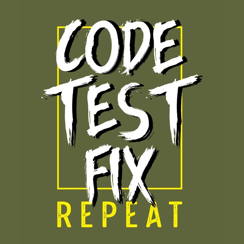 Code-Test-Fix. Computertechniker Gift