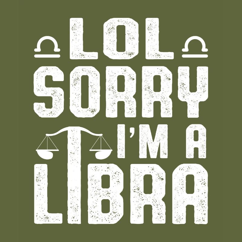 Désolé, je suis Libra Extrovert Gesche