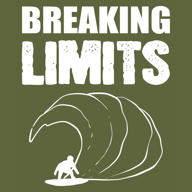 Breaking boundaries Surfboarder Gift