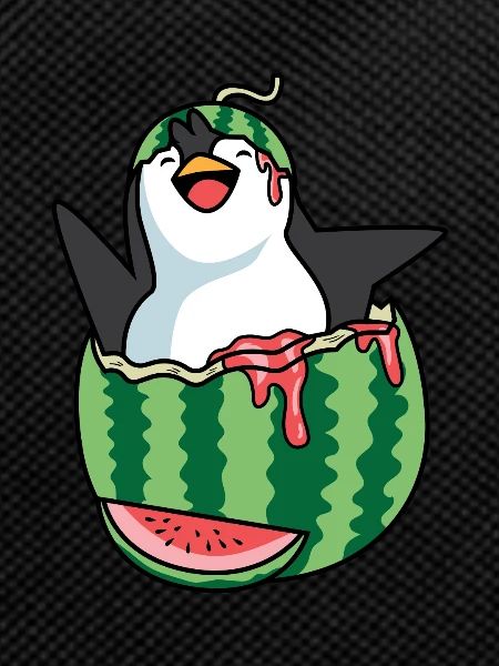 Melon Penguin Fruit Merchant Gift