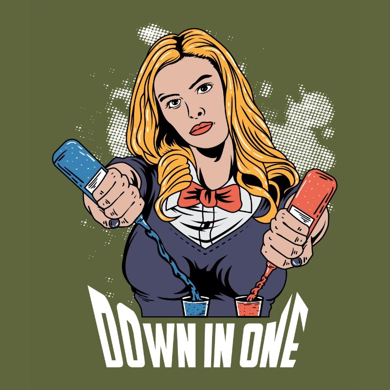 Down in a Cool Bartender Gift