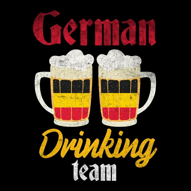 German Drinking Team German Beer Cheers