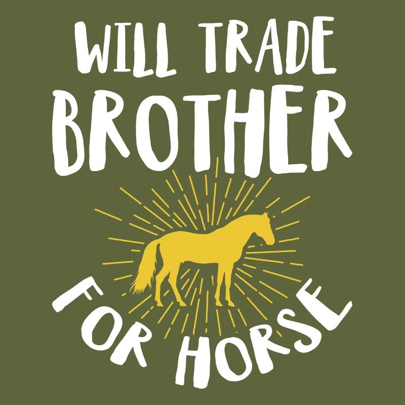 Wird Bruder gegen Pferd handeln