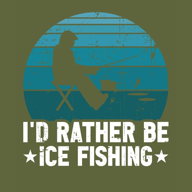 Ich würde lieber Eisfischen sein