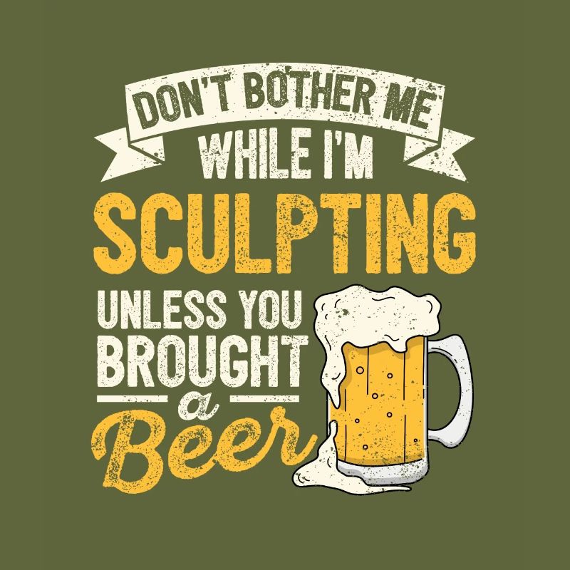 Do not disturb me while watching the sculptor d