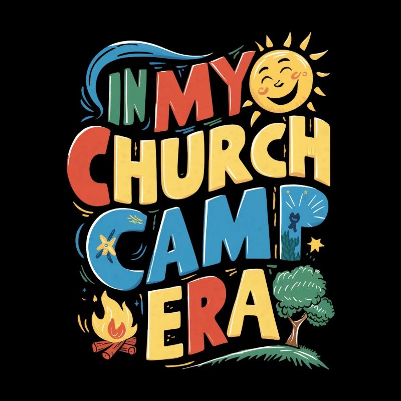 À l’époque de mon camp d’église VBS, Bible Camp Fun