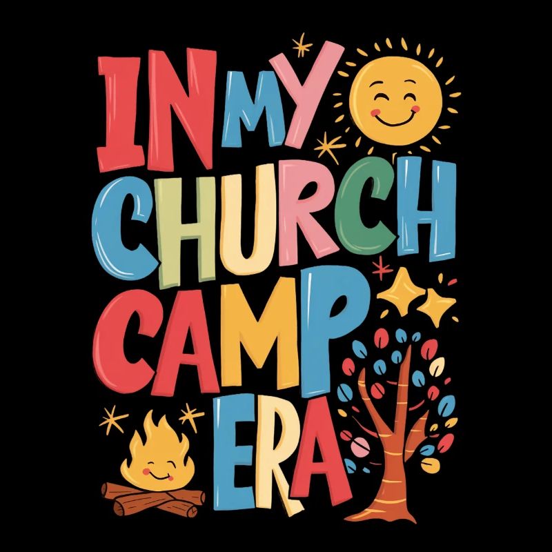 À l’époque de mon camp d’église VBS, Bible Camp Fun