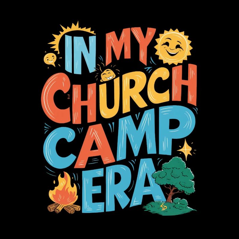 À l’époque de mon camp d’église VBS, Bible Camp Fun