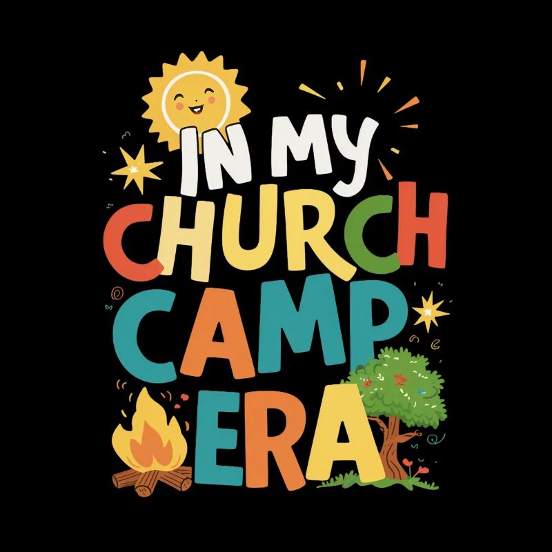 À l’époque de mon camp d’église VBS, Bible Camp Fun