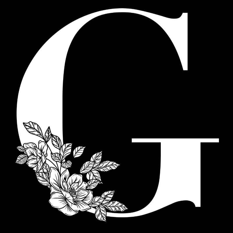 Letter G Flower