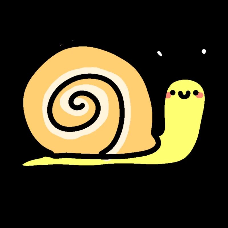 niedliche Schnecke