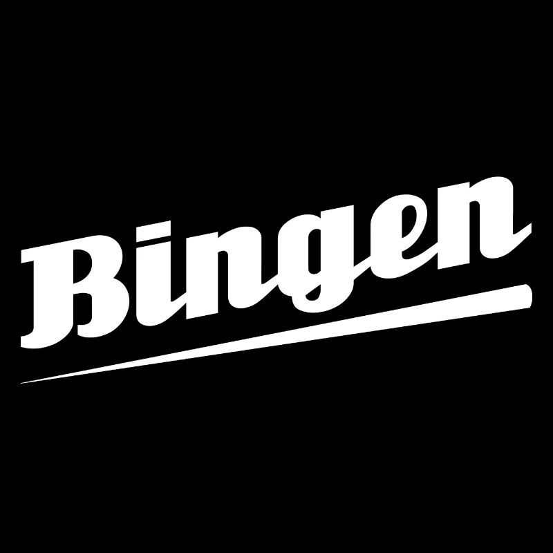 Bingen - Textdesign mit Stadtnamen
