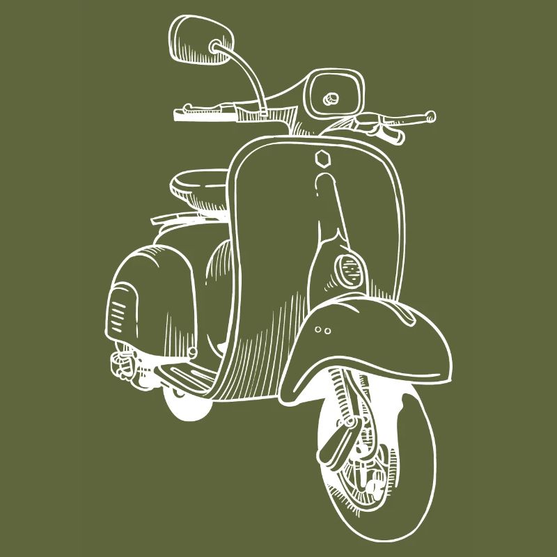 Drawing scooter classic