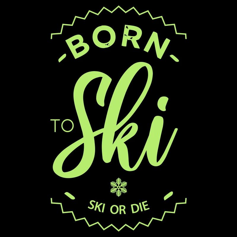 Born to ski-