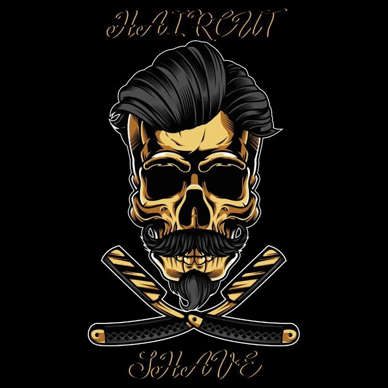 Skull Haircut And Shave - Markus