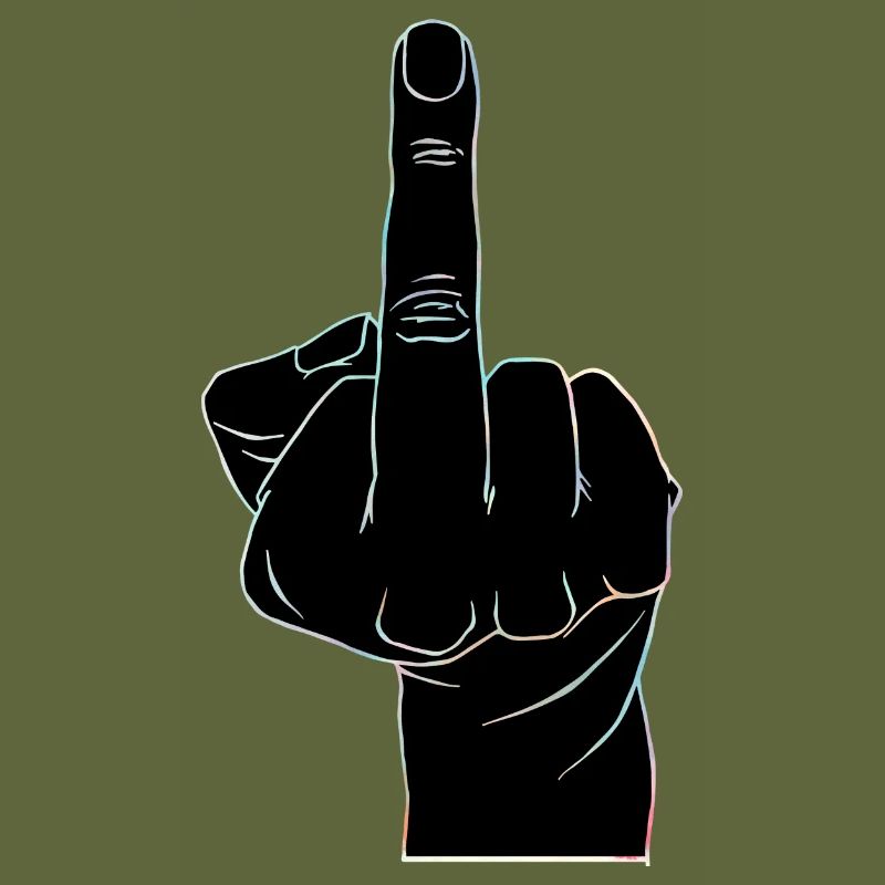 Schwarzer Finger