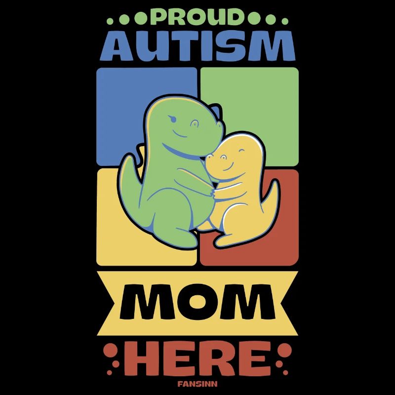 stolze Mutter eines Autisten