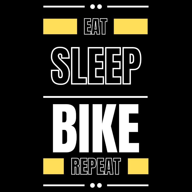 manger dormir vélo répéter idée cadeau en disant vélo