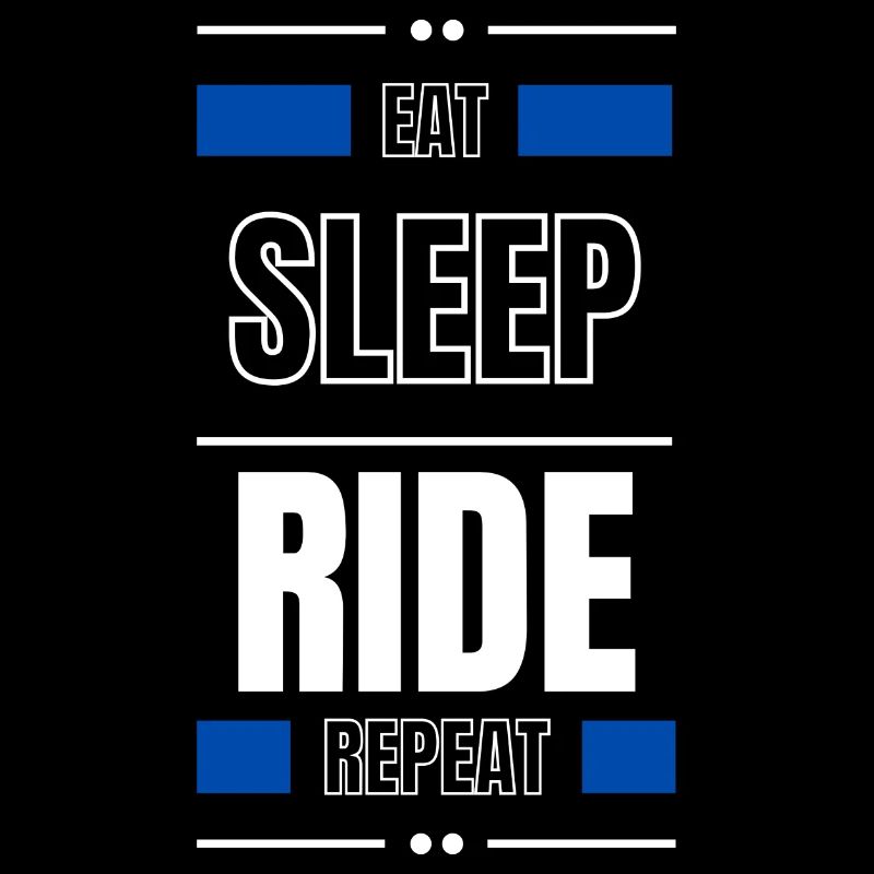 manger dormir ride répéter idée cadeau en disant vélo