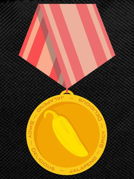 Jalapeno Medal