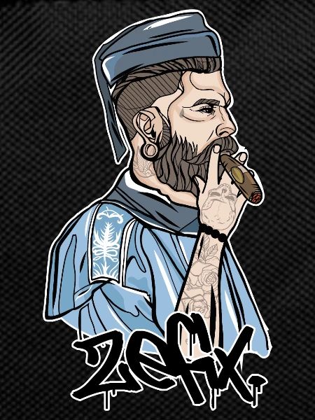 Rieser Grantler // Illustration