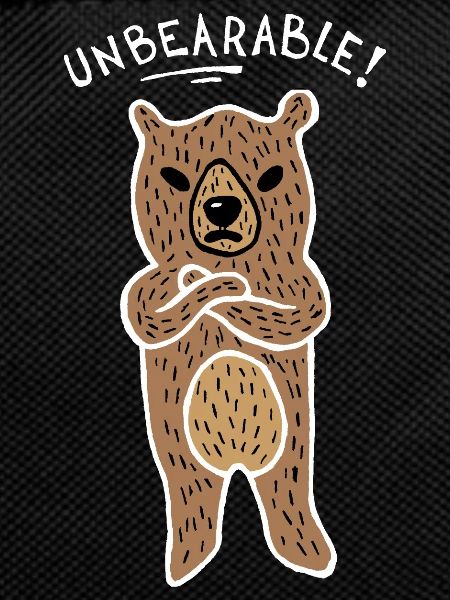 Unbearable Bear (White)
