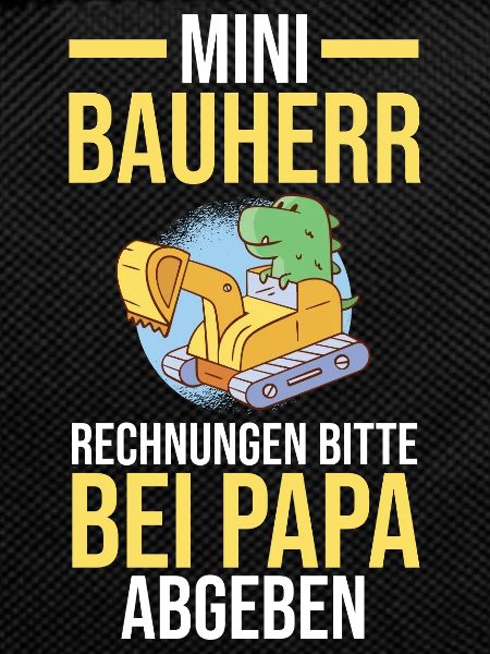 Dinosaurier Bagger Bauherr