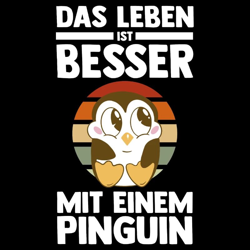 Tiermotiv Pinguin