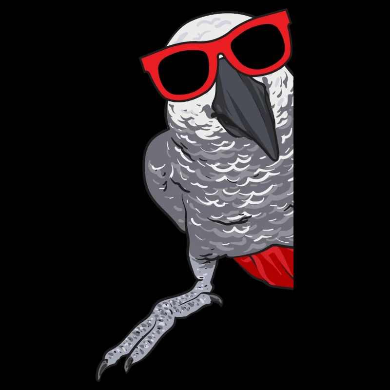 Graupapagei African Grey Parrot Papagei