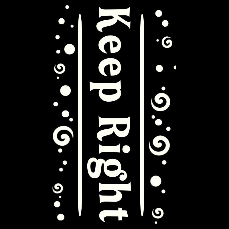 Stay right