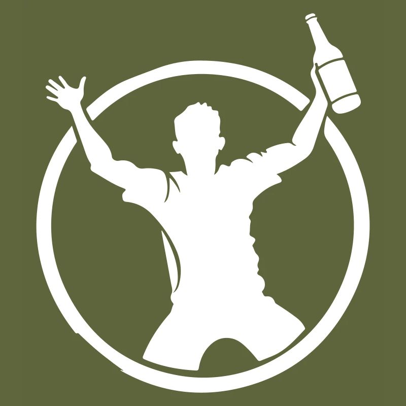 Silhouette Drinking