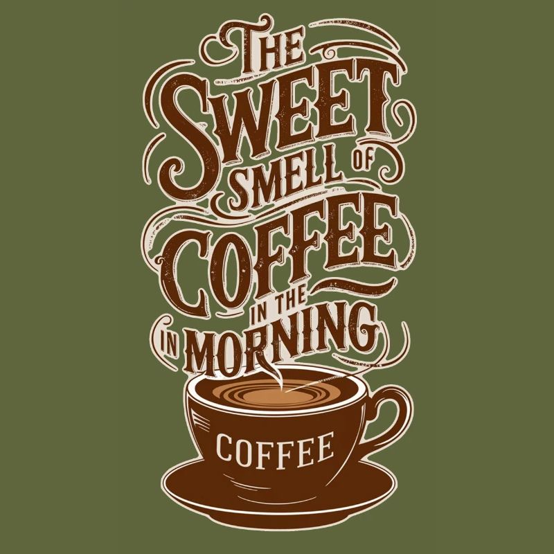 douce odeur du café le matin