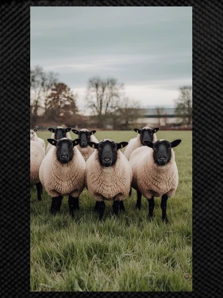 Sheep in meadow