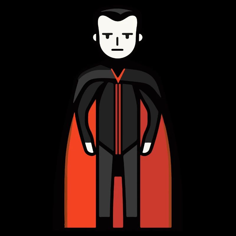 Vampir Halloween Comic